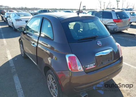 2015 Fiat 500 Pop from USA, damaged, VIN 3C3CFFAR1FT678140